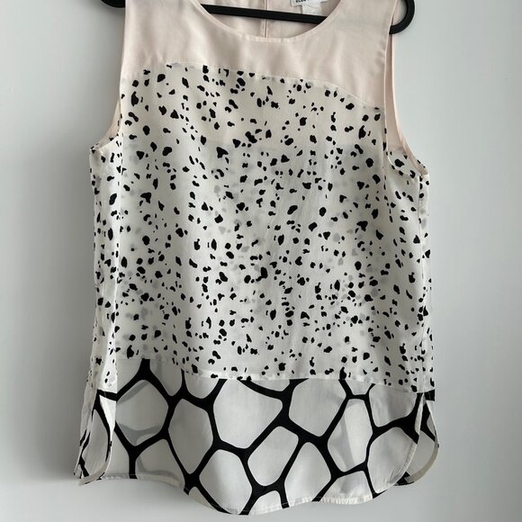 Club Monaco Silk Sleeveless Top Size Small - Picture 2 of 7